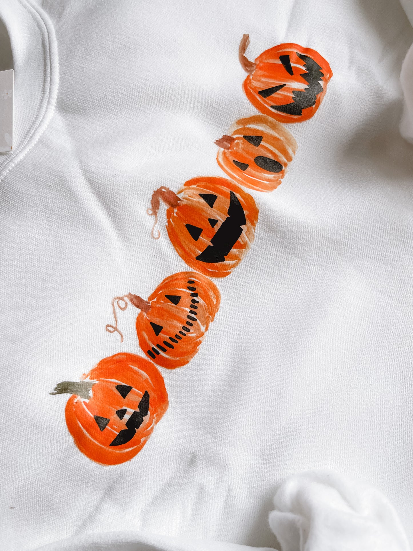 White Pumpkin Crewneck