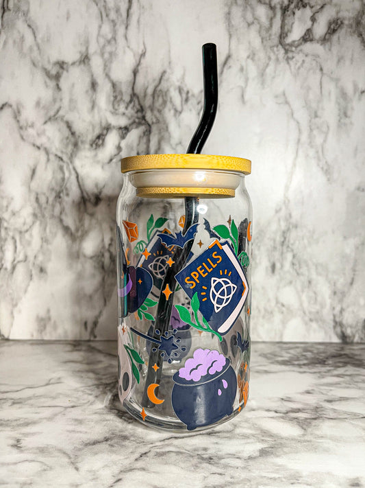 Spells and Potions Glass Cup