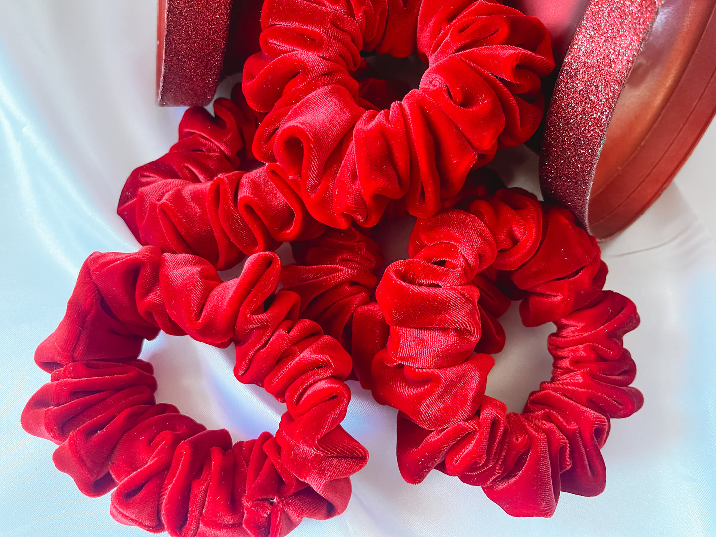 Red Velvet Scrunchie