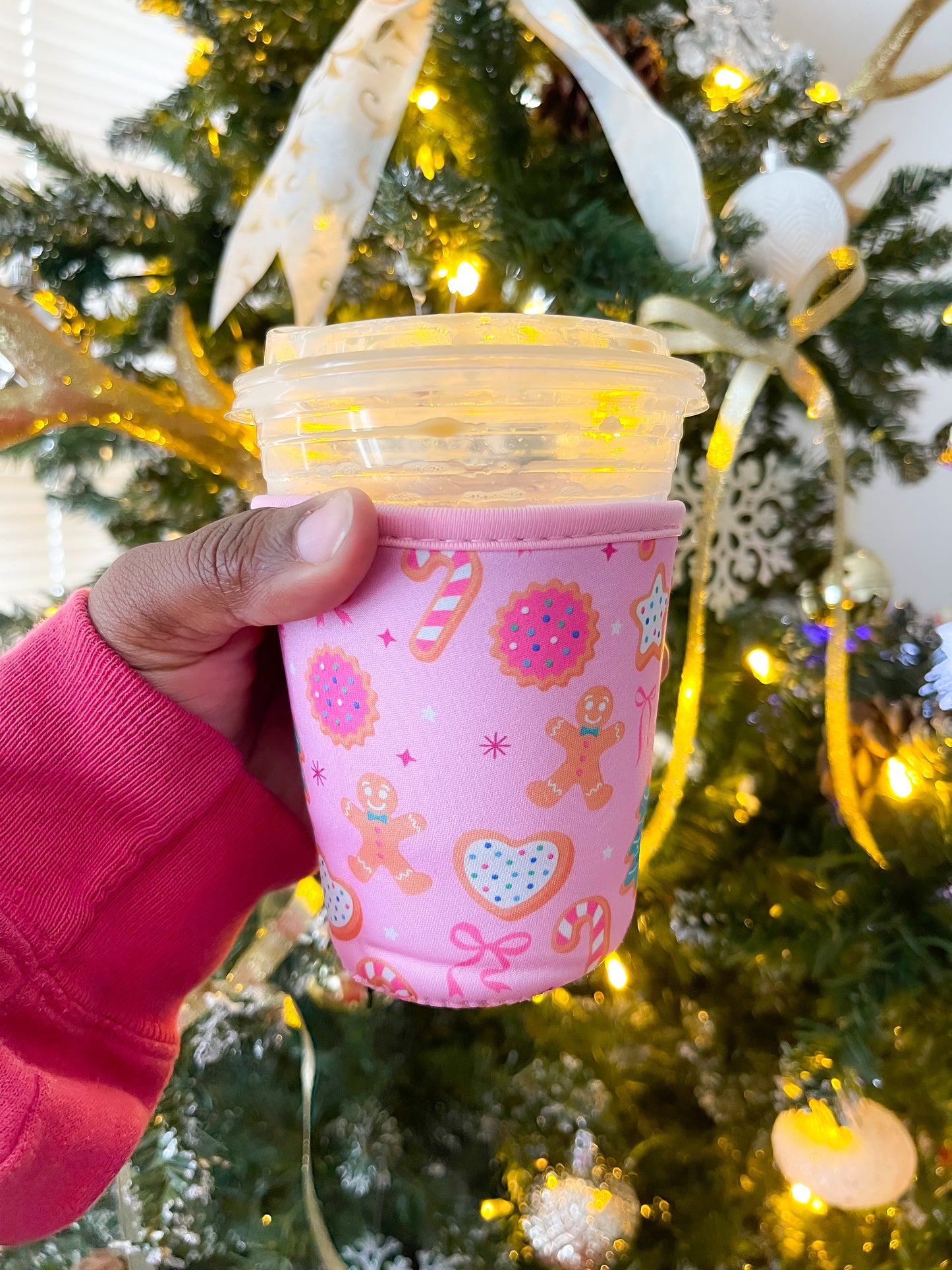 Pink Sugar Cookie Cup Sleeve