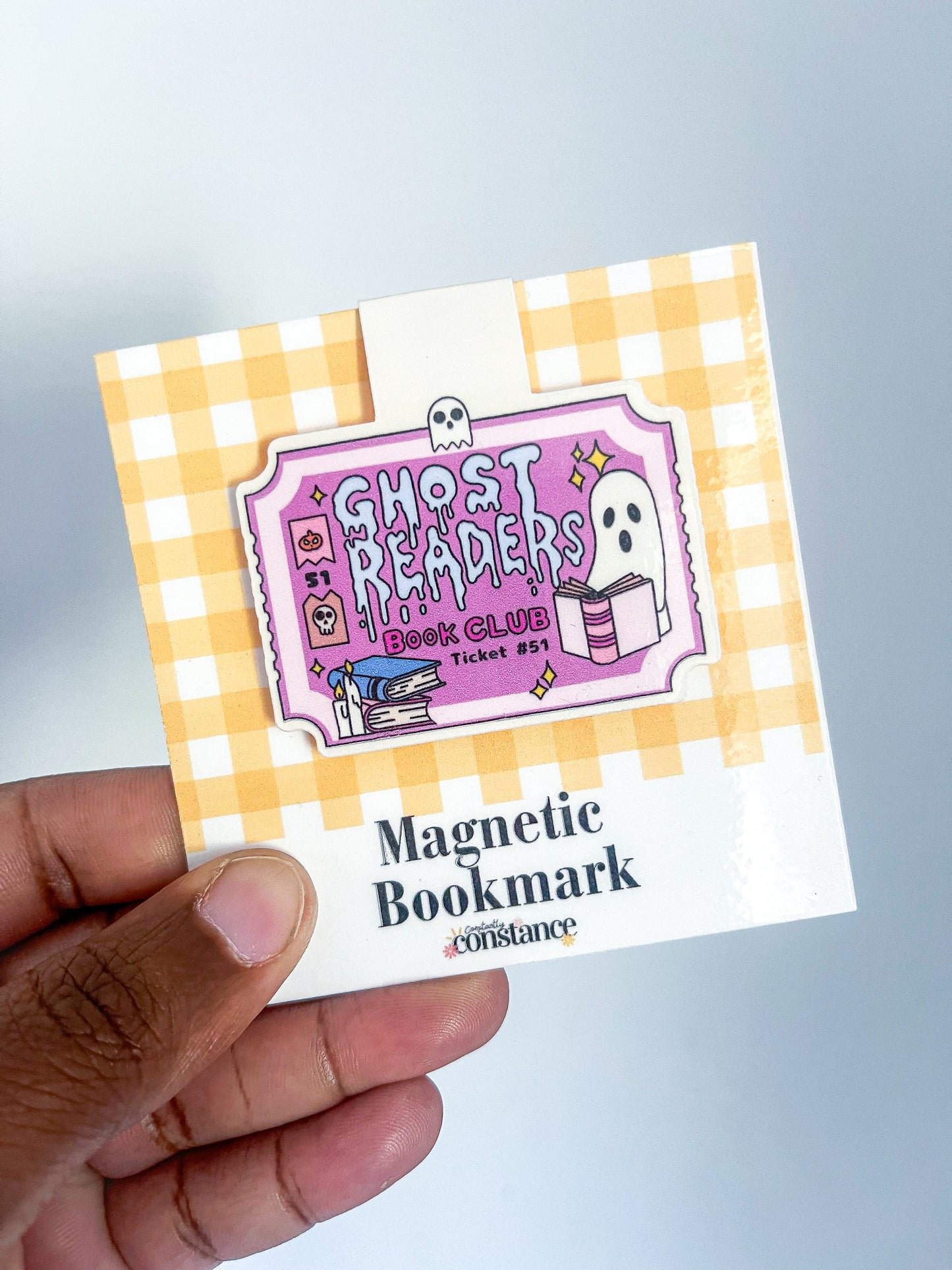 Ghost Reader Magnetic Bookmark