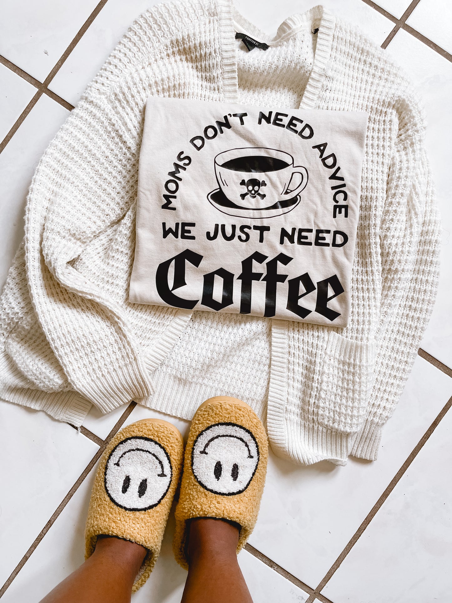 Moms Need Coffee Tee