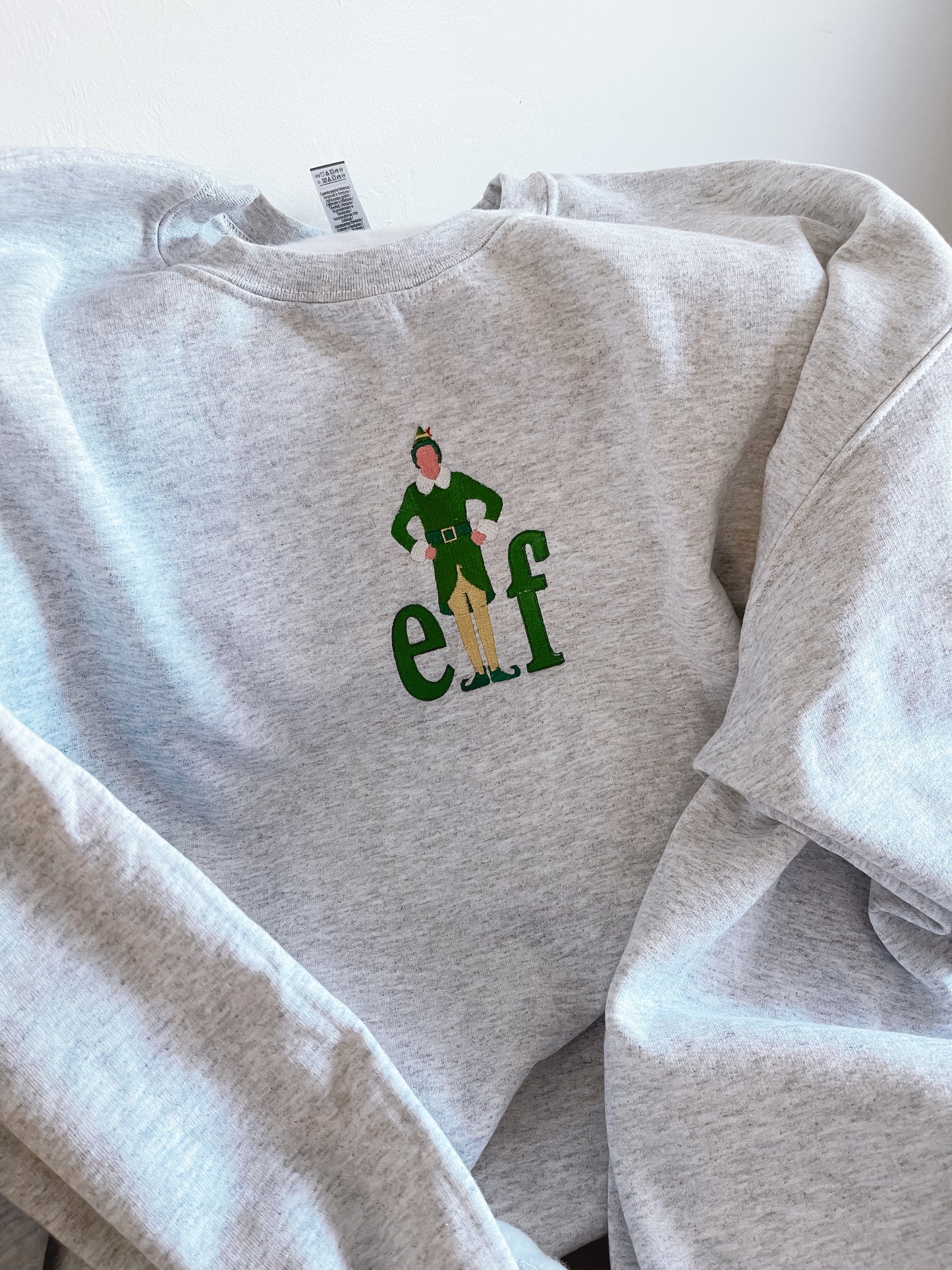 Embroidered Elf Crewneck