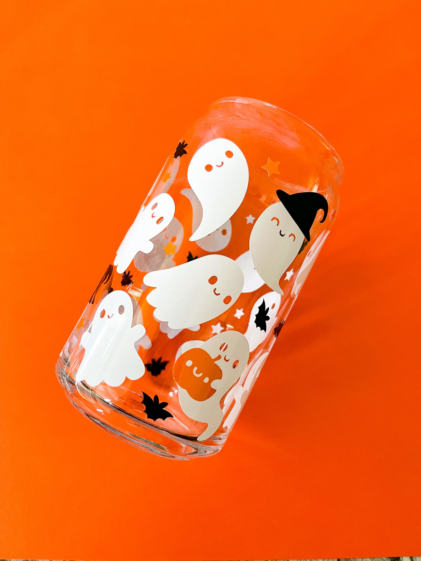 16oz. Ghostie Glass Cup