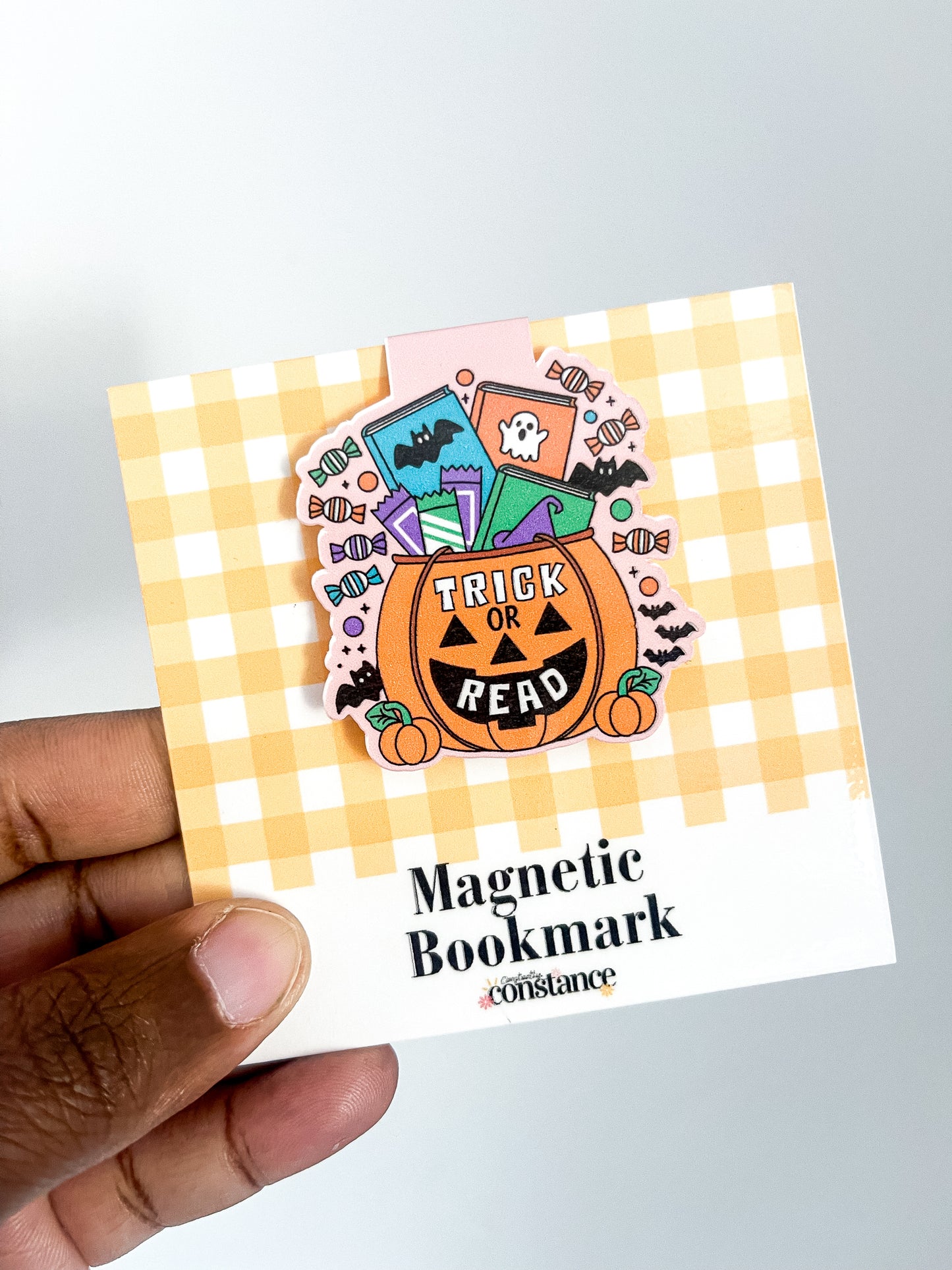 Trick or Read Magnetic Bookmark