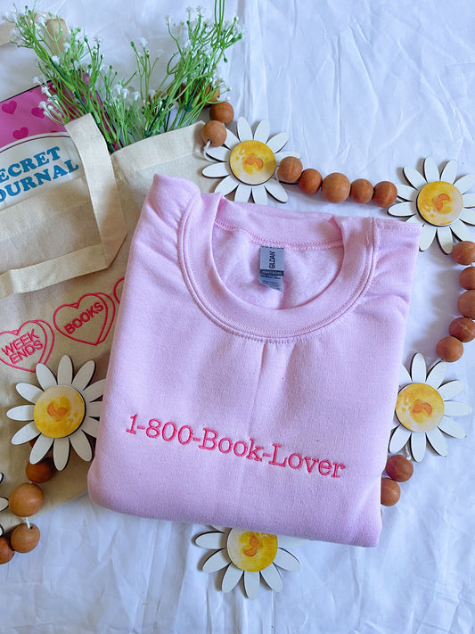 1800 Book Lover Sweater(Pink)