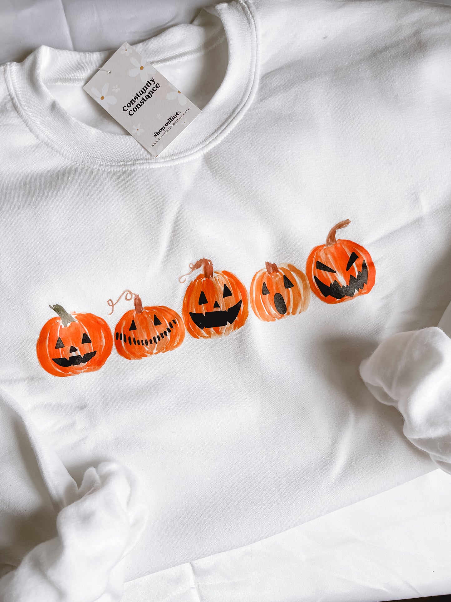 White Pumpkin Crewneck