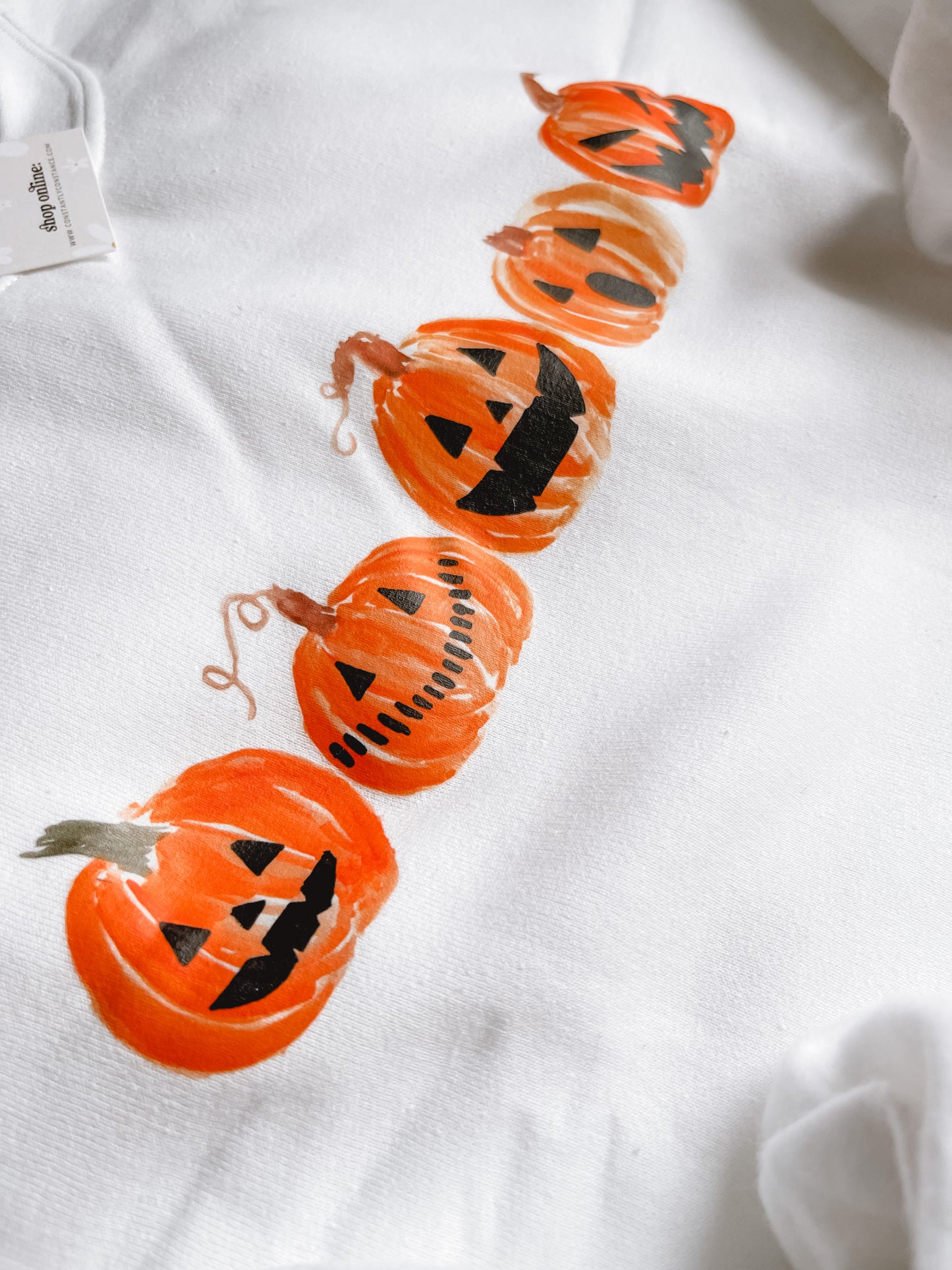 White Pumpkin Crewneck